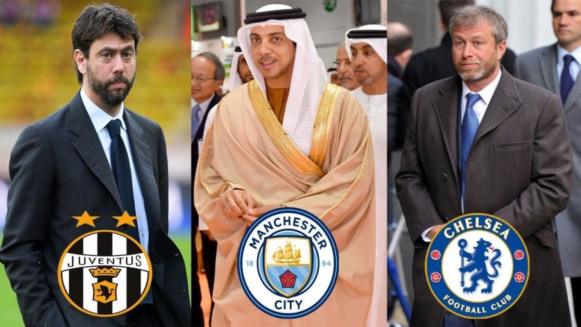 Top 10 World's Richest Football Club Owners